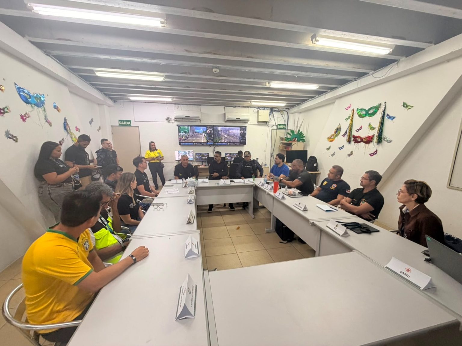 Centro de Cooperação da Cidade monitora Marcha para Jesus 2026 em Manaus com 10 câmeras e integração entre órgãos