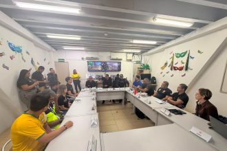 Centro de Cooperação da Cidade monitora Marcha para Jesus 2026 em Manaus com 10 câmeras e integração entre órgãos