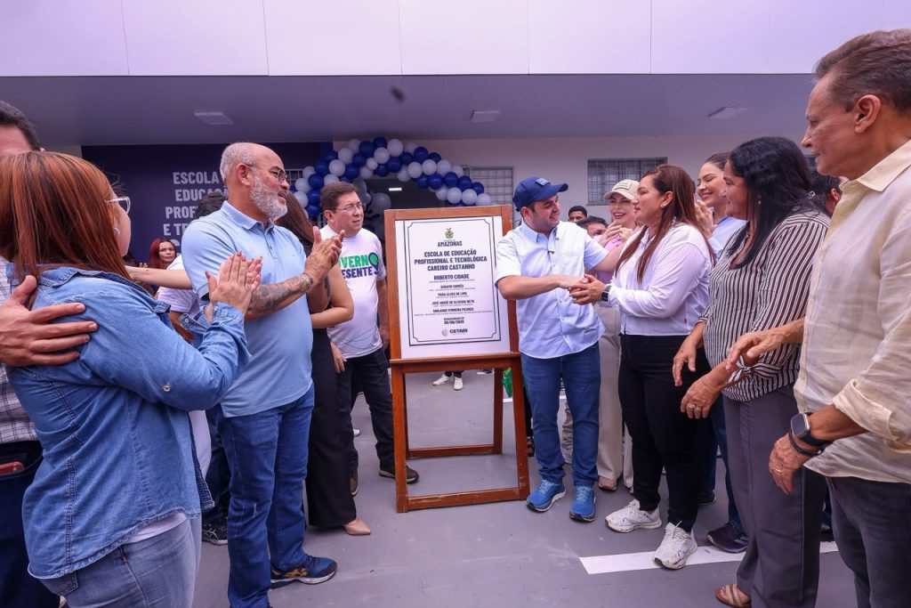 Governador reinaugura unidade revitalizada do Cetam no Careiro Castanho com capacidade para 312 alunos