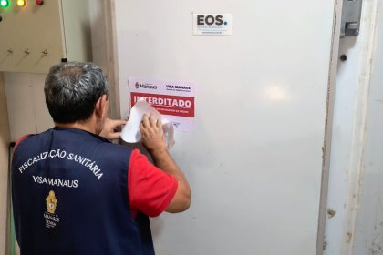 Açougue em Manaus é interditado e 116 quilos de carnes foram inutilizados após fiscalização da Visa Manaus