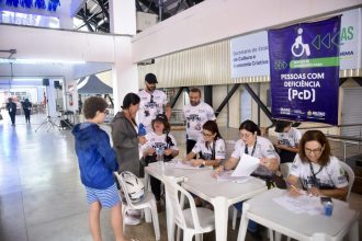SEPcD inicia entrega de credenciais do Espaço Acessível no Bumbódromo de Parintins para o 59º Festival
