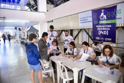 SEPcD inicia entrega de credenciais do Espaço Acessível no Bumbódromo de Parintins para o 59º Festival