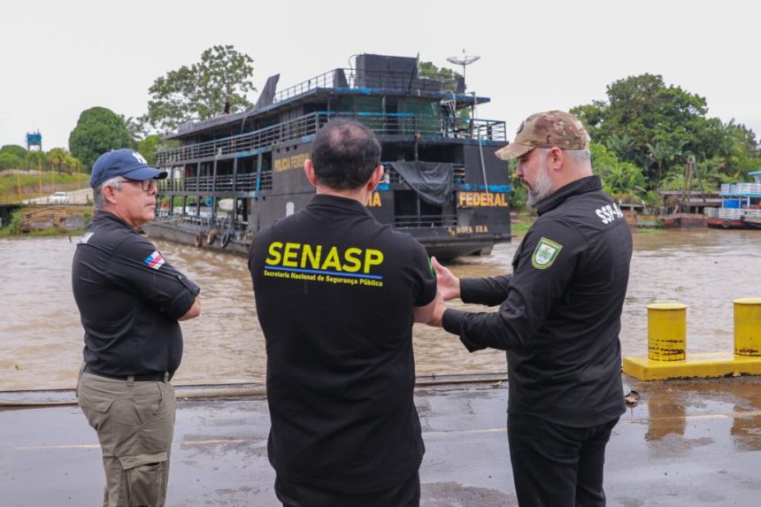 Comitiva federal visita fronteira do Amazonas para avaliar apoio ao combate ao crime organizado