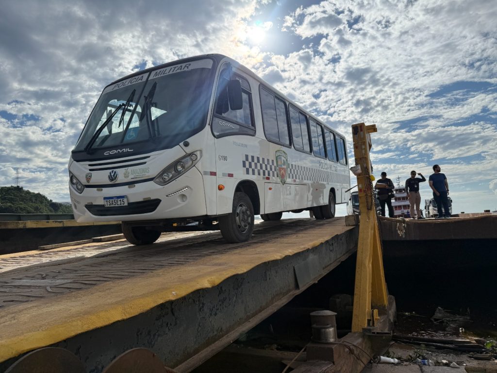 SSP-AM envia viaturas para reforçar a segurança no Festival de Parintins 2026 na Ilha Tupinambarana
