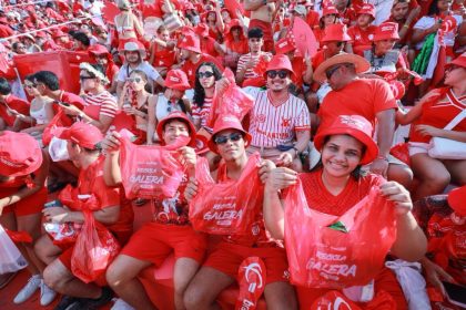 Galera do Garantido lidera disputa do Recicla Galera no Festival de Parintins e amplia vantagem na reciclagem