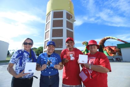 Mais de mil pessoas visitam o novo sistema de abastecimento de água do Prosai em Parintins durante o Festival