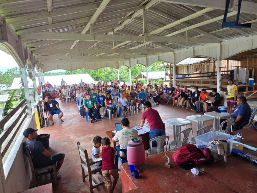 Idam inicia assistência técnica e regularização na Resex Catuá-Ipixuna para fortalecer cadeia da castanha-da-Amazônia em Tefé
