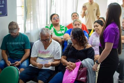 Sejusc promove ação do Junho Violeta em Manaus para prevenção da violência contra a pessoa idosa