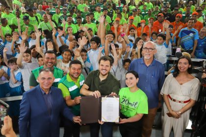 Renato Junior lança Junho Verde em Manaus com pacote ambiental, convocação e centros de mudas