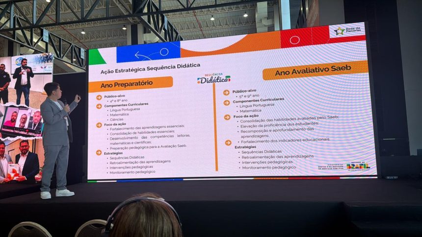 Manaus apresenta em Brasília as estratégias do programa Educa+Manaus para elevar proficiência estudantil