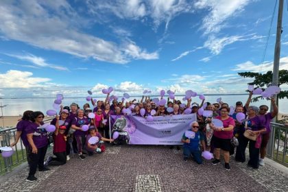 Caminhada Junho Violeta em Manaus reúne cerca de 300 idosos e destaca prevenção da violência contra a pessoa idosa