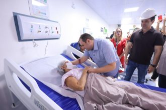 Manaus registra 17ª cirurgia cardiaca pediatrica telemonitorada e vistoria em obras do Hospital Francisca Mendes