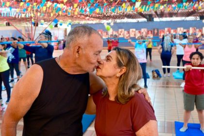 Amor na terceira idade une casal de aposentados no CECF Padre Pedro em Manaus durante oito meses