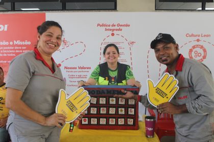 Humaniza Trânsito do IMMU realiza ação na Caloi no Distrito Industrial de Manaus para conscientizar funcionários sobre segurança viária