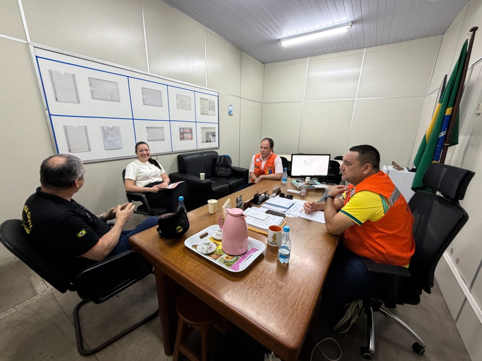 Defesa Civil de Manaus recebe SMPDC de Porto Velho em 19/6 para intercâmbio sobre comunidades ribeirinhas