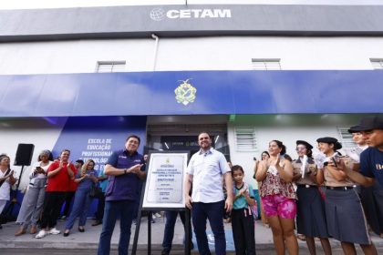 Governo inaugura oitava escola do Cetam em Manaus e amplia oferta de cursos gratuitos na capital