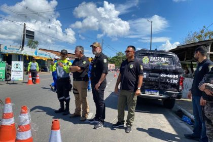 Forças de Segurança recuperam moto com restrição de roubo em Parintins durante ação Impacto
