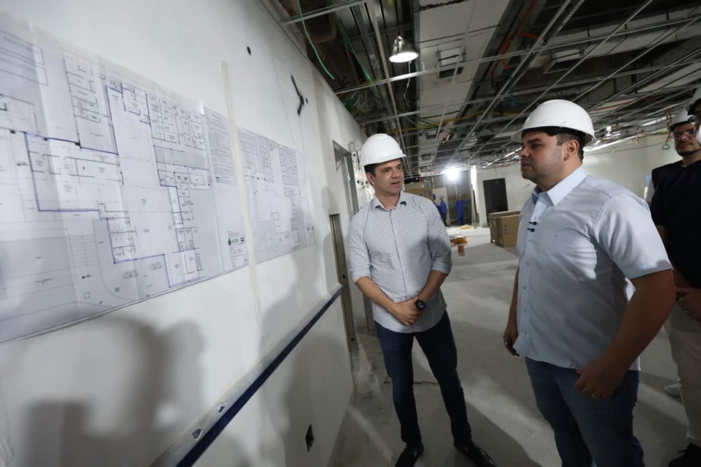Governo do Amazonas vistoria obras na FCecon e no SPA Coroado para modernização da rede estadual de saúde