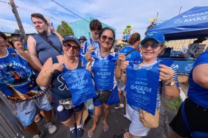 Garantido lidera disputa de reciclagem no Festival de Parintins 2026 com 113 kg coletados na primeira noite