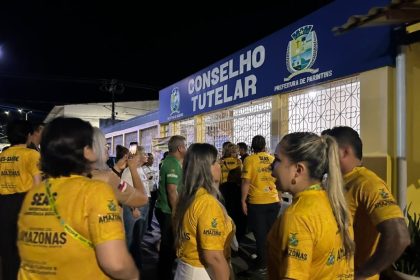 Seas participa de Central Integrada de Fiscalização no Festival de Parintins para proteger crianças e adolescentes durante o evento