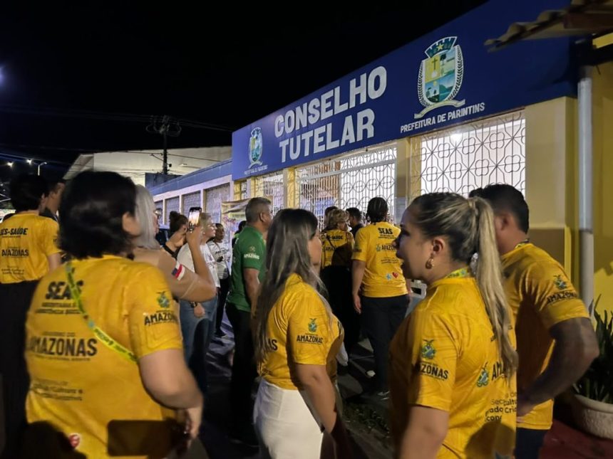 Seas participa de Central Integrada de Fiscalização no Festival de Parintins para proteger crianças e adolescentes durante o evento