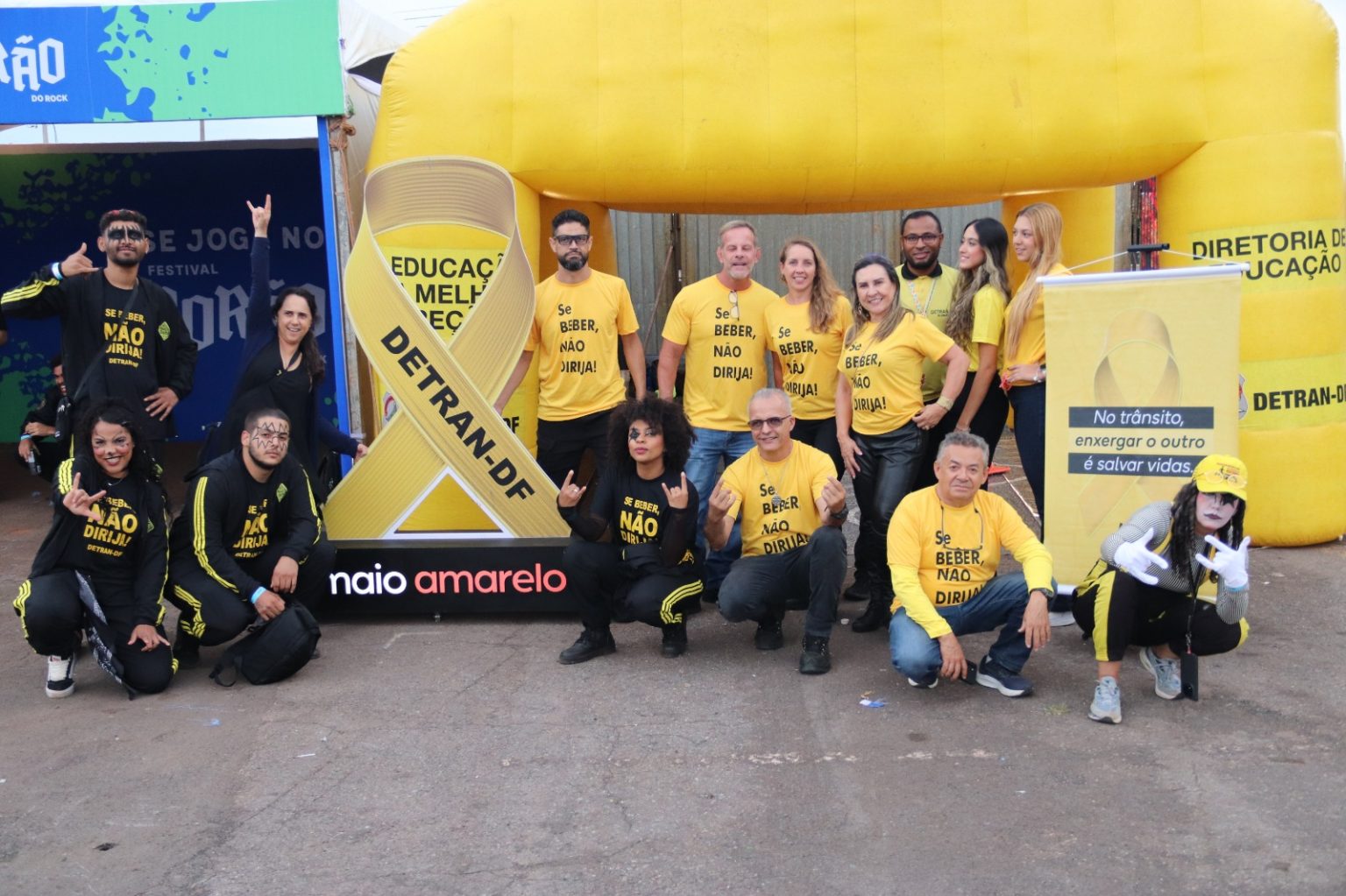 Maio Amarelo 2026 do Detran-DF alcança 312.600 pessoas e registra 4.377 abordagens durante o mês