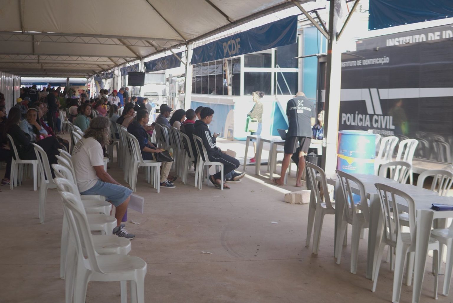 GDF na Sua Porta reúne serviços públicos em Ceilândia com previsão de até 2,1 mil atendimentos diários