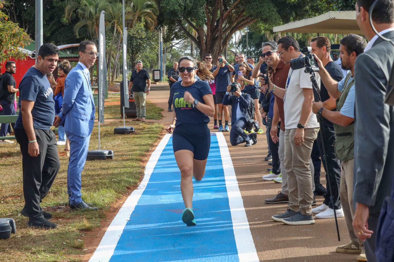 Parque da Cidade inaugura pista de velocidade com radar para atletas e é legado dos Jogos da Juventude 2025