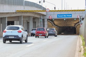 Túnel Rei Pelé em Taguatinga completa três anos e altera fluxo de veículos, ônibus e pedestres no centro