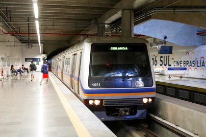 GDF amplia operação do Metrô-DF com obras em Samambaia e Ceilândia e estudos para a Linha 2
