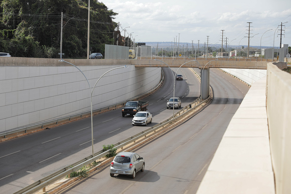 Viaduto do Jardim Botânico reduz tempo de deslocamento e melhora fluxo na DF-001 beneficiando cerca de 50 mil motoristas