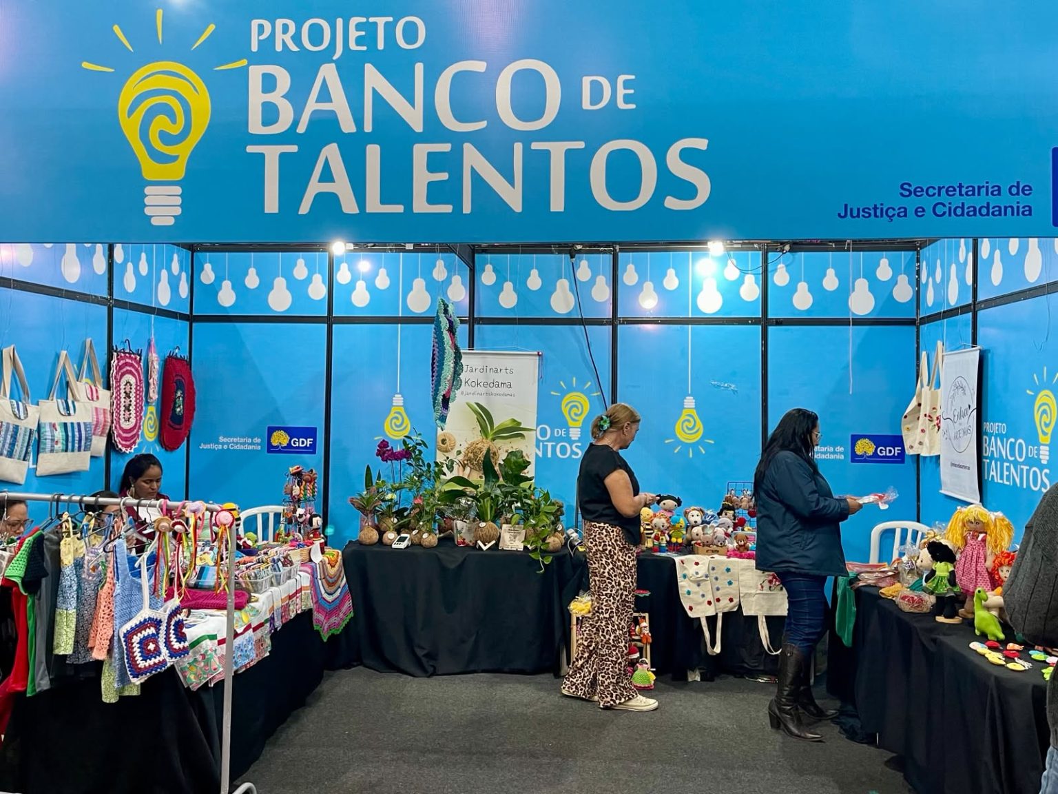 Banco de Talentos do Direito Delas expõe e comercializa produtos de mulheres no Expotchê até 14 de junho