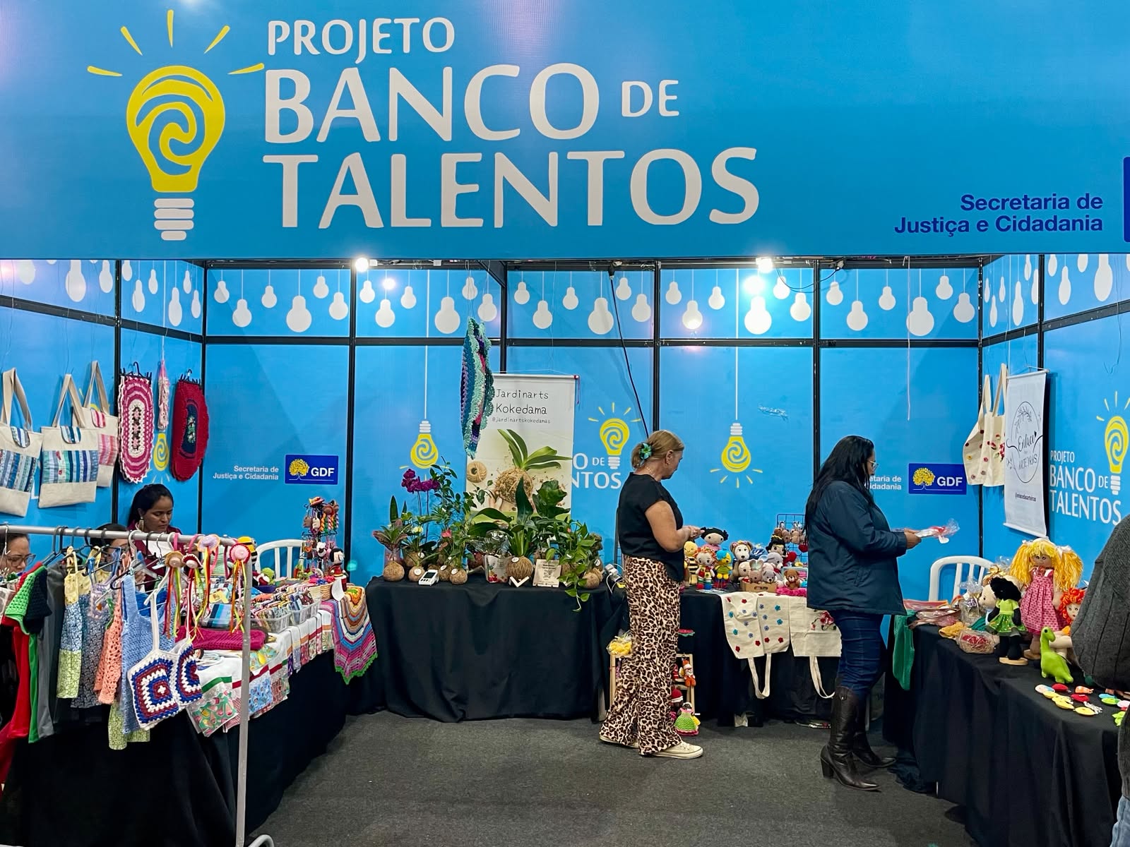 Banco de Talentos do Direito Delas expõe e comercializa produtos de mulheres no Expotchê até 14 de junho