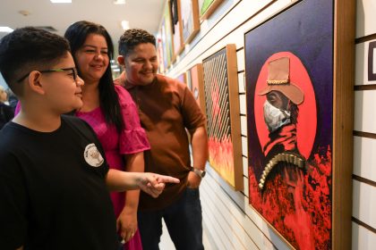 Exposição Tramas da Alma no Alameda Shopping reúne obras de alunos com altas habilidades até dia 30