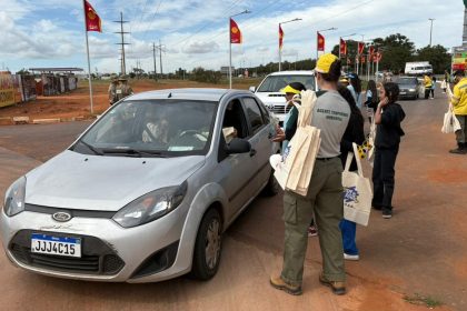 GDF promove blitz educativa para prevenção aos incêndios florestais em Ceilândia no dia 12 de junho de 2026