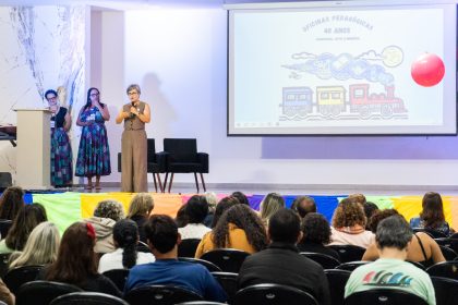 Oficinas pedagógicas do Distrito Federal completam 40 anos e destacam ludicidade na formação