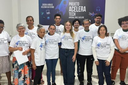 Acelera Tech abre 200 vagas no Gama Leste para cursos gratuitos de design, edição e informática