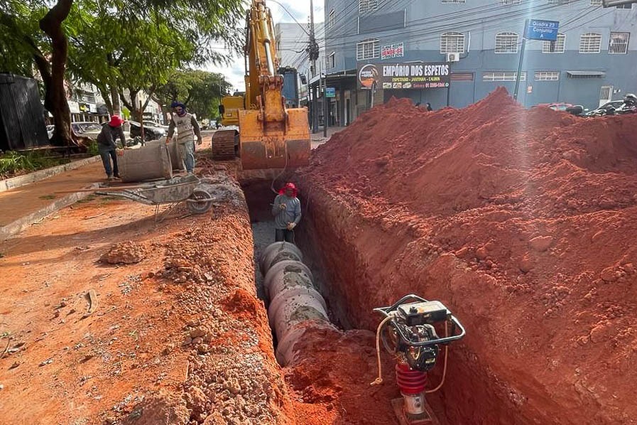 GDF inicia implantação de rede de drenagem de águas pluviais no Paranoá com investimento de R$ 750 mil