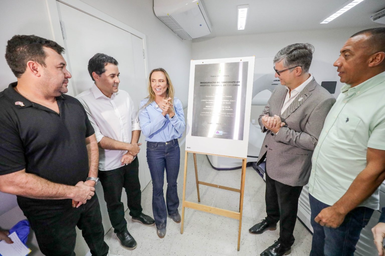 Tomografo de última geração é entregue ao Hospital Regional de Ceilandia para ampliar exames e agilizar diagnósticos