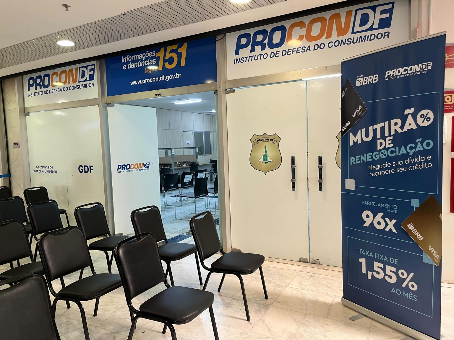 Feirão de renegociação de dívidas Procon-DF com BRB e BRBCard oferece condições especiais até 3/7