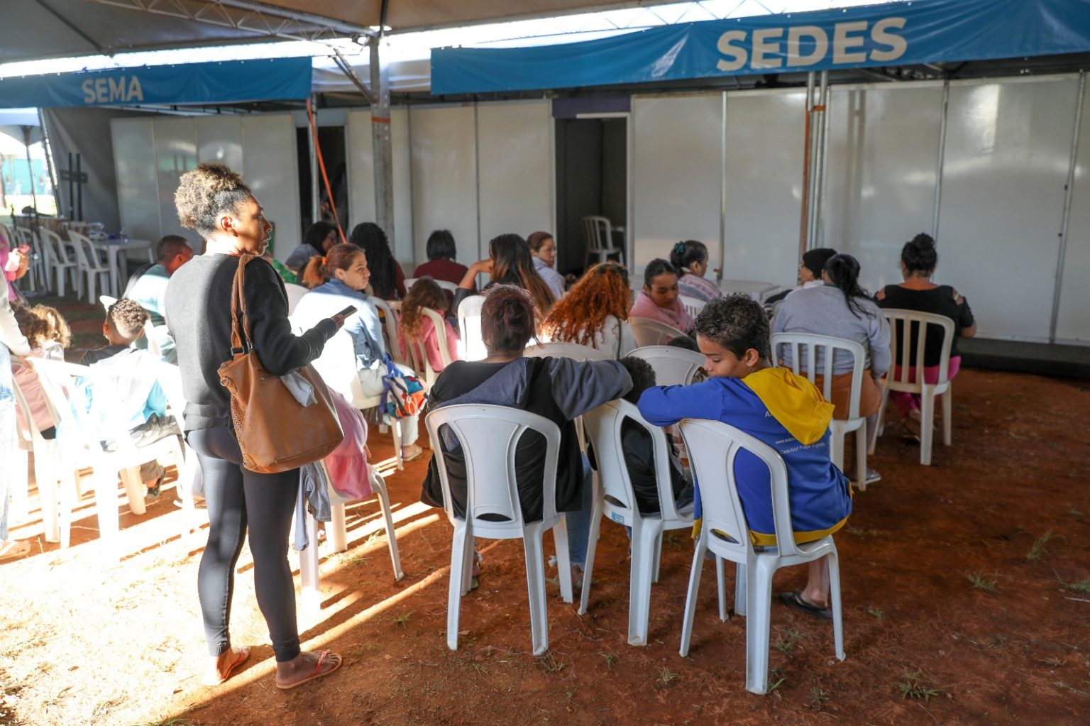 GDF na Sua Porta leva serviços de assistência social a São Sebastião