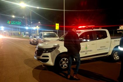 Operação Sentinela Verde inspeciona 113 cargas na Epia e apreende mercadorias irregulares nas proximidades da Ceasa-DF