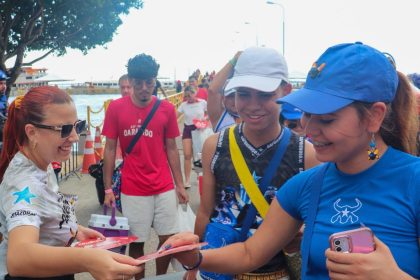 Detran-AM distribui mapas de acesso em Parintins para orientar trânsito durante o Festival de Parintins 2026
