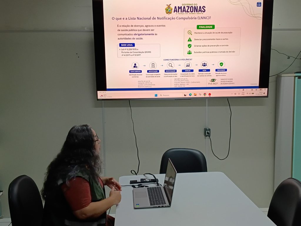 FVS-RCP promove reunião sobre vigilância e notificação das hepatites virais no Amazonas durante Julho Amarelo
