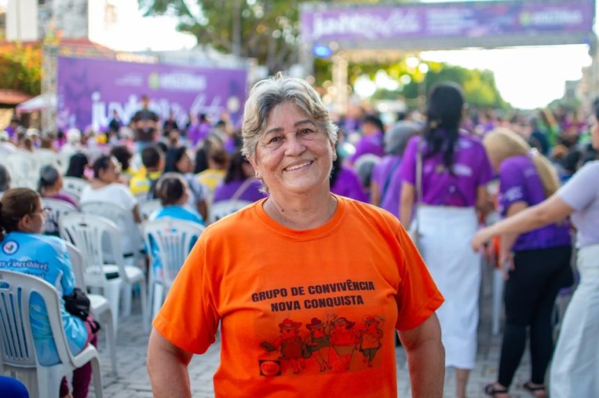 Junho Violeta mobiliza grupos de idosos em Manaus para prevenção da violência contra a pessoa idosa