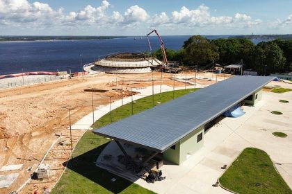 Obras do parque Encontro das Águas Rosa Almeida avançam em diversas frentes em Manaus