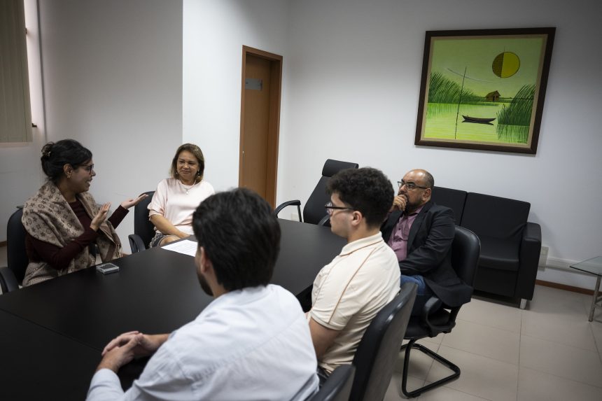 Nuep do Tribunal de Justiça do Amazonas recebe visita técnica do consultor do Prêmio Innovare para verificação de práticas