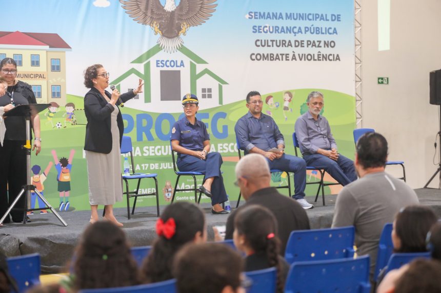 Encerramento da Semana Municipal de Segurança Pública em Manaus reforça ações do Proseg nas escolas públicas