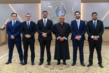 Cinco aprovados tomam posse no Tribunal de Justiça do Amazonas em cerimônia nesta terça-feira