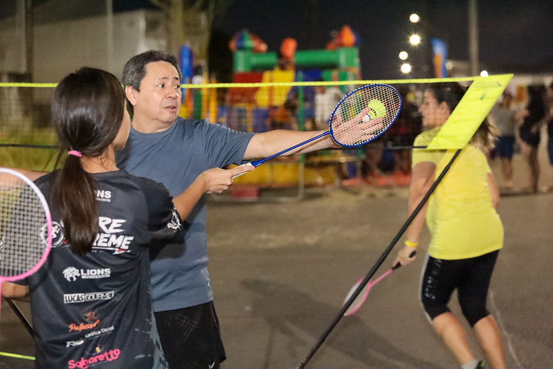 Faixa liberada itinerante leva esporte, lazer e cidadania ao bairro Monte das Oliveiras em Manaus